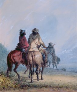 Cazadores de Castores Partiendo, 1837