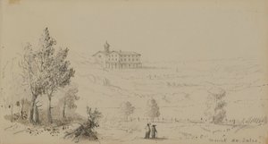 Vista del monte de Sales de Alfred Jacob Miller