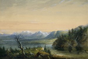 Cadena de Wind River de Alfred Jacob Miller