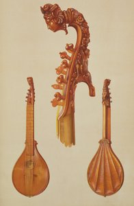 Cítara hecha por Antonio Stradivarius (c.1644-1737) 1700, de 