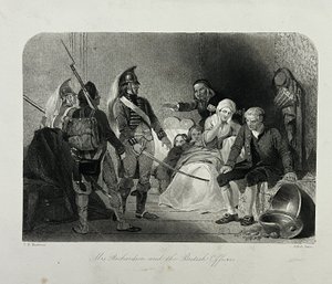 La Sra. Richardson y los oficiales británicos de Alfred Jones