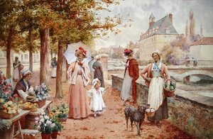 La vendedora de flores