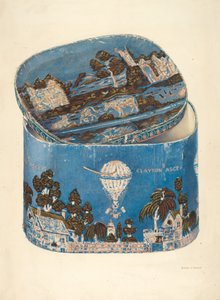 Diseño de Caja de Sombreros de Alfred Koehn