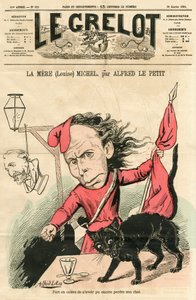 Portada de "Le Grelot", Satírico en Colores
