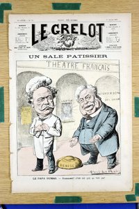 Portada de Le Grelot, número 721, Satírico en Colores de Alfred Le Petit