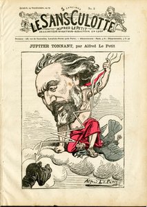 Portada de “The Sans-Panties”, número 2, Satírico en colores