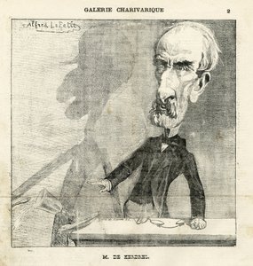 Ilustración de Alfred Le Pete (1841-1909) en Le Charivari de Alfred Le Petit