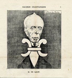 Ilustración de Alfred Le Pete (1841-1909) en Le Charivari de Alfred Le Petit