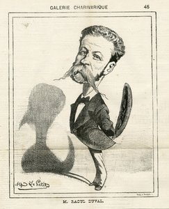 Ilustración en Le Charivari de Alfred Le Petit