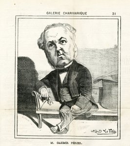 Ilustración en Le Charivari de Alfred Le Petit