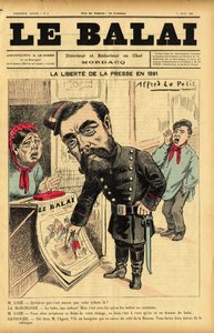 Ilustración de Alfred Le Pepetit para la Portada de Le Bai, no 6