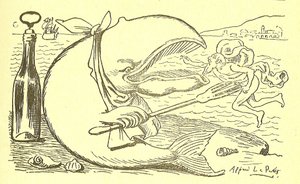 Ilustración de Alfred Le Petit (1841-1909) en Gros-Jean y su cura de Alfred Le Petit