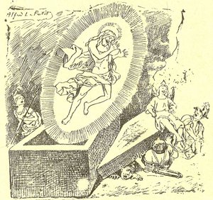 Ilustración de Alfred Le Petit (1841-1909) en Gros-Jean y su parroquia de Alfred Le Petit