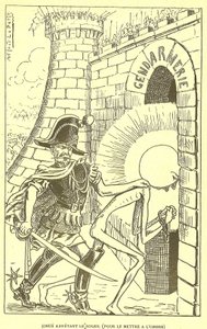 Ilustración de Alfred Le Petit (1841-1909) en Gros-Jean y su cura de Alfred Le Petit