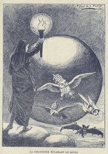 Ilustración de Alfred Le Petit (1841-1909) en Gros-Jean et son cure de Alfred Le Petit