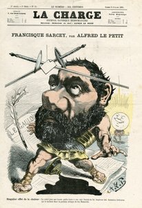 La Charge (1870), número 12, Satírico en colores de Alfred Le Petit