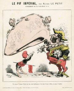 La Charge (1870), número 6, Satírico en Colores