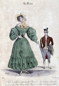 Moda femenina y masculina de Alfred Leon Lemercier