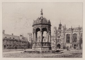 Cambridge: El Gran Patio del Trinity College