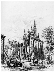 La Sainte-Chapelle, c1865-1935 1924 de Alfred Louis Brunet Debaines
