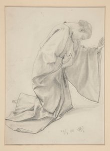 Monje arrodillado de Alfred Parsons