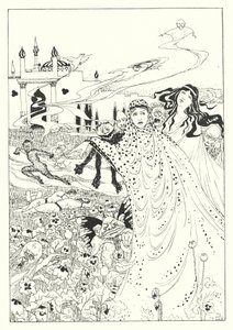 Una historia verdadera de Lucian: Algunos sueños (grabado) de Alfred Payne Garnett
