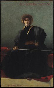 La espada, 1896 de Alfred Pierre Agache