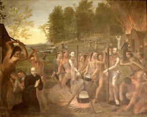 Martirio de tres sacerdotes jesuitas, 1649