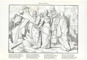 Auch ein Todtentanz, lámina I