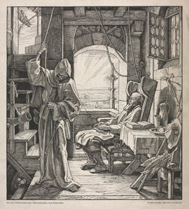 Danza de la muerte: La muerte como amiga de Alfred Rethel