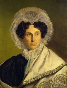 Retrato de la madre del artista de Alfred Rethel
