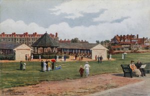 Quiosco y refugio, Littlehampton de Alfred Robert Quinton