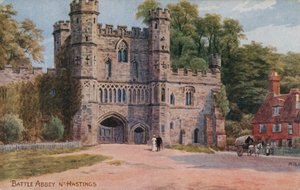 Abadía de Battle cerca de Hastings de Alfred Robert Quinton