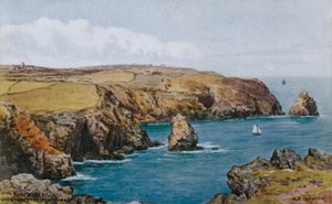 Boscastle, la costa desde Willapark P de Alfred Robert Quinton