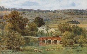Puente de Boxhill, Dorking de Alfred Robert Quinton