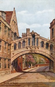 Puente de los Suspiros, Hertford College, Oxford de Alfred Robert Quinton