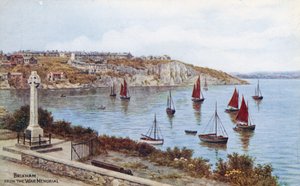 Brixham, desde el Monumento de Guerra