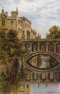 Cambridge: Puente de los Suspiros, St John