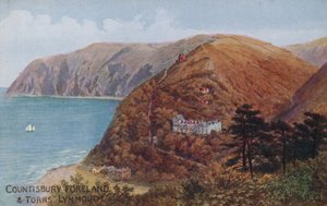 Countisbury Foreland y Torrs, Lynmouth, Devon de Alfred Robert Quinton