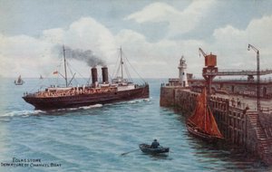 Folkestone, Salida del Barco del Canal