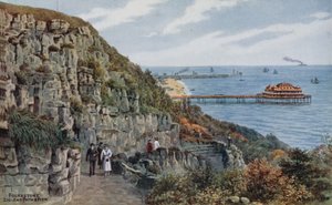 Folkestone, Camino Zig Zag y Muelle de Alfred Robert Quinton