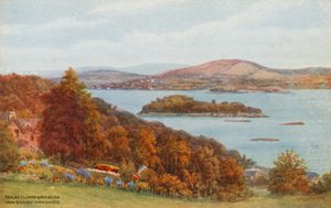 Isla Holme y Arnside, desde Grange-over-Sands