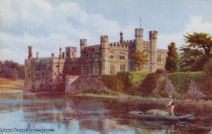Castillo de Leeds cerca de Maidstone
