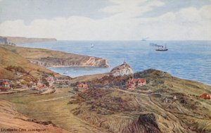 Lulworth Cove desde arriba de Alfred Robert Quinton