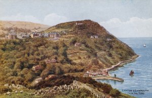 Lynton y Lynmouth desde los Tors de Alfred Robert Quinton