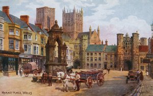 Plaza del Mercado, Wells