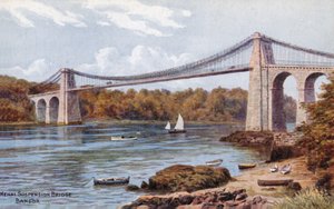 Puente Colgante de Menai, Bangor
