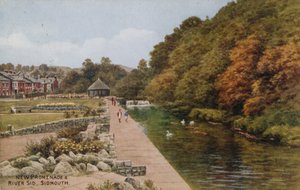 Nuevo Paseo y Río Sid, Sidmouth de Alfred Robert Quinton