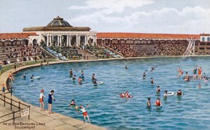 Nuevo lago de baños de mar, Southport