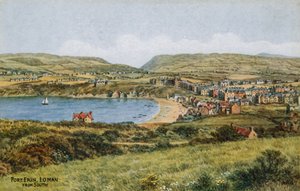 Port Erin, IO Man, desde el sur de Alfred Robert Quinton